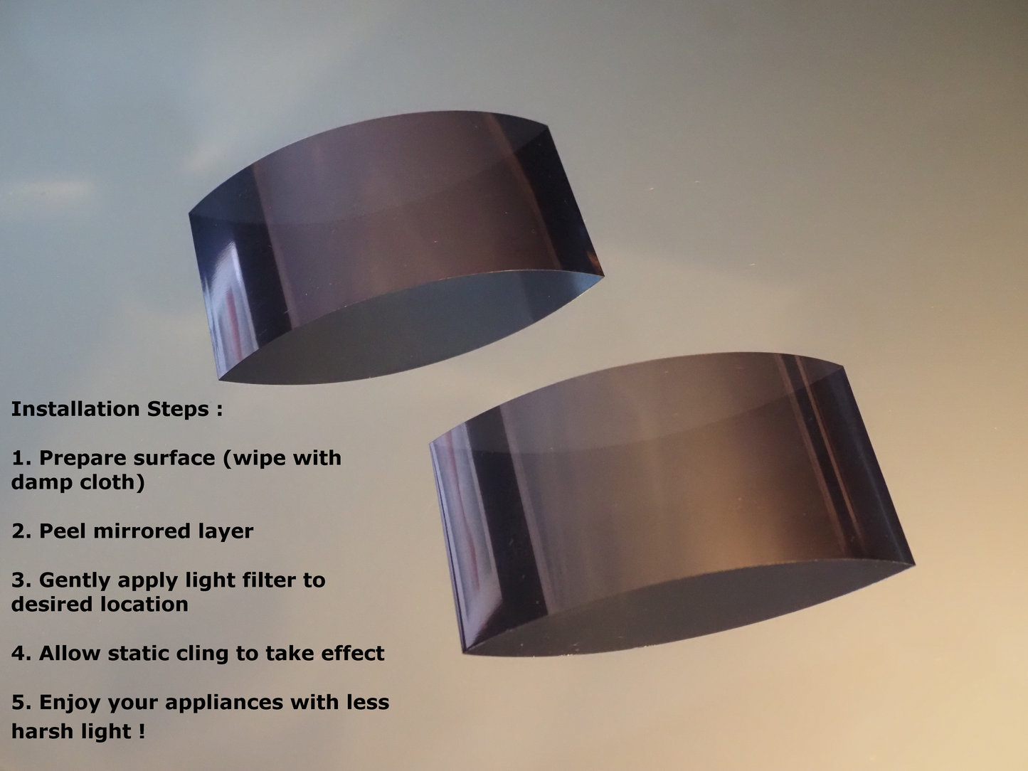 PUG Appliance Light Filter - Size Large